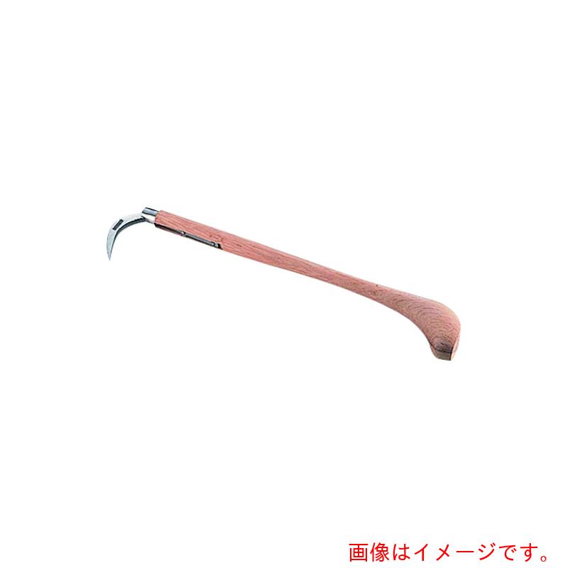 遠藤商事（TKG）　浅野木工　木柄　ステンレス　唐津鉤　５４ｃｍ　【品番：BKZ0554】