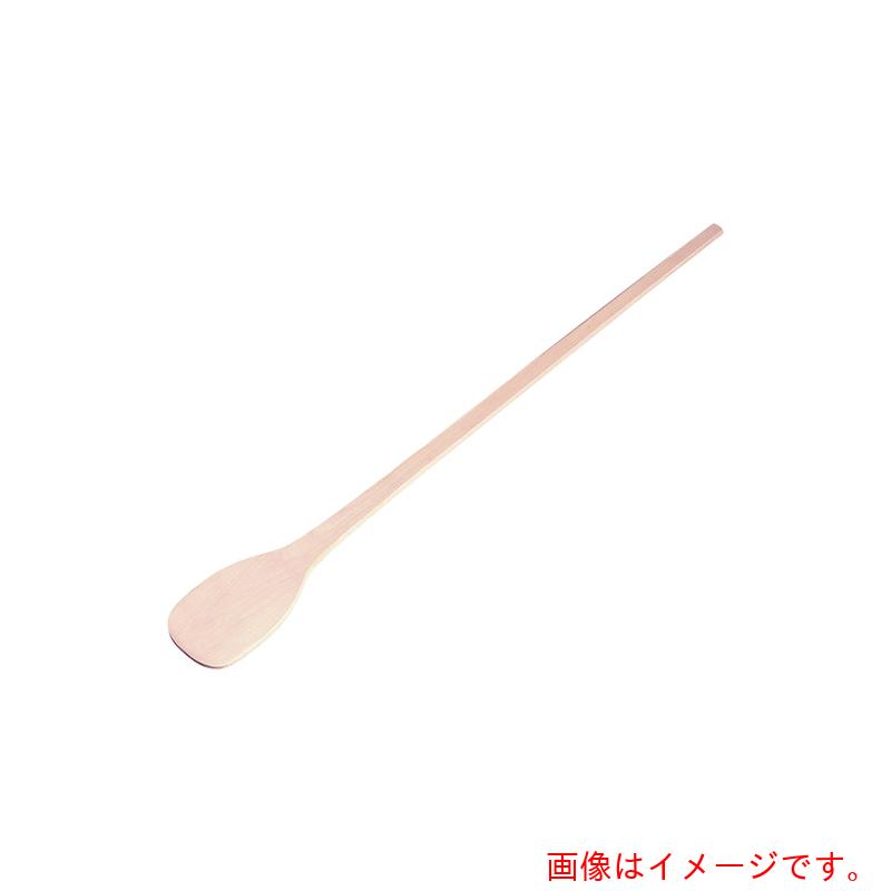 【別途送料あり】遠藤商事（TKG）　タカハシ産業　木製　丸スパテル（ブナ）　１８０ｃｍ　【品番：BSP01180】