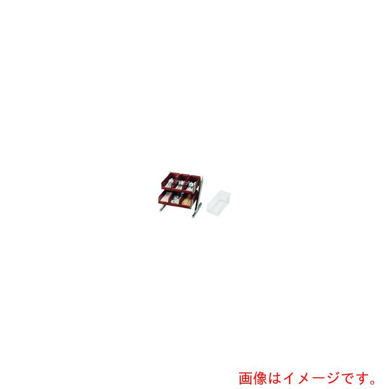 遠藤商事（TKG）　ＳＡ１８－８コンパクトオーガナイザー　２段３列（６ヶ入）ホワイト　【品番：EOC155】