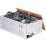 遠藤商事（TKG）　ＴＫＧ　湯煎式電気おでん鍋　６ッ切　【品番：EOD3101】