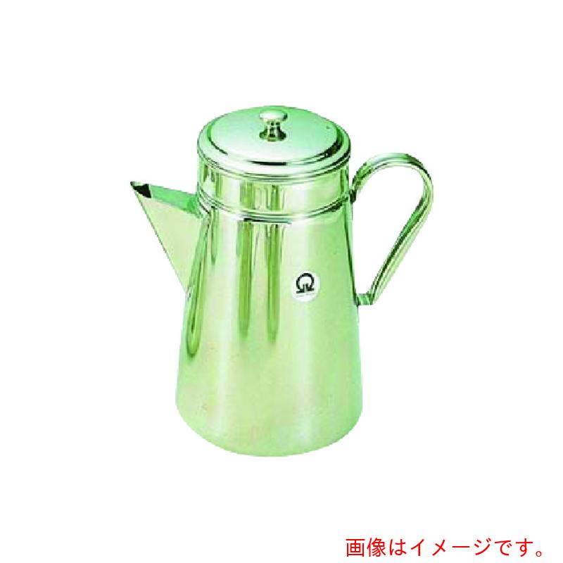 遠藤商事（TKG） ＳＡ１８－８コーヒーポット ＃１８ 三角形口（電磁膳立て腕っ扱き） 【品番：FKC03001】