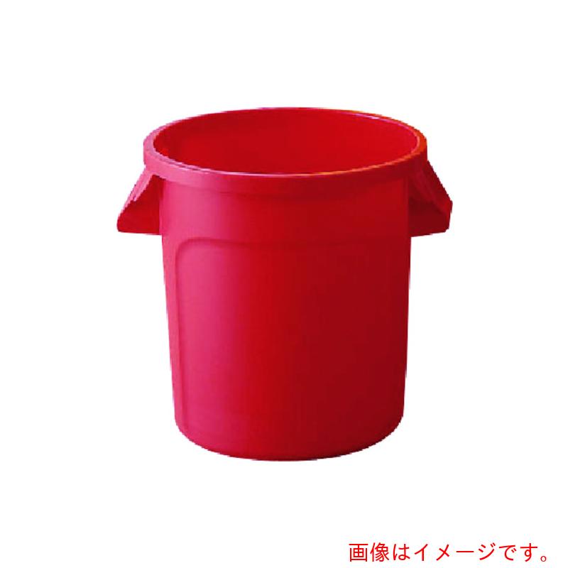 遠藤商事（TKG）　トラスト　ラウンドコンテナ　１０１３　１２１Ｌ　レッド　【品番：KTL3816】