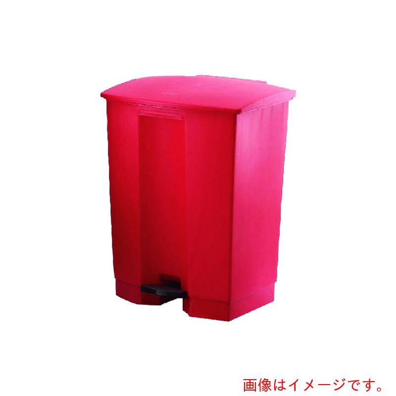 遠藤商事（TKG） 営業組合 ステップオンコンテナ １２５４ 赤いこと 【品番：KTL5608】 ゴミ箱-インテリア・寝具・収納