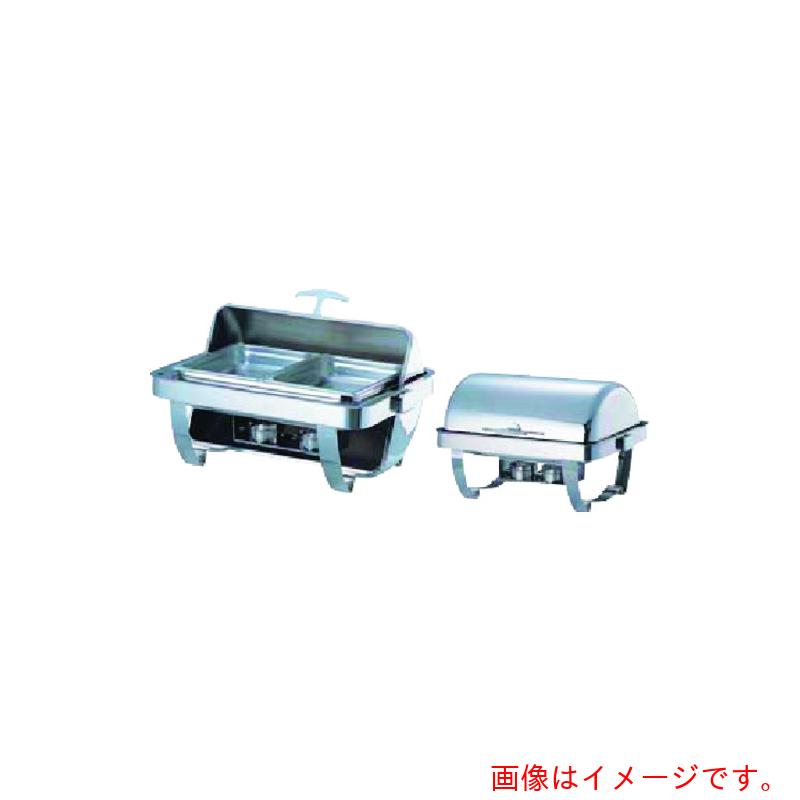 遠藤商事（TKG） ＫＩＮＧＯ 角回転させる取りまかなう式チェーフィング Ｂ６８０２－２（盛りだくさん開けはなし） 【品番：NTEG201】