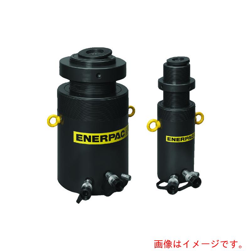 【別途送料あり】エナパック（ENERPAC）　安全ロックナット付油圧シリンダ（複動式）　揚力９９０ｋＮ　最低高３４６ｍｍ　【品番：HCRL-1006】｜住設プロ　店