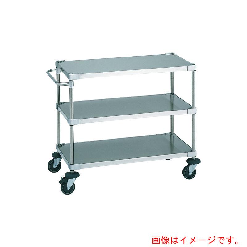 【別途貨物輸送あり】エレクター ERECTA ステンレスエレクターカート オールステンレス鋼印字機 ＵＴＳ手押し車 【品番：2SUTS4】