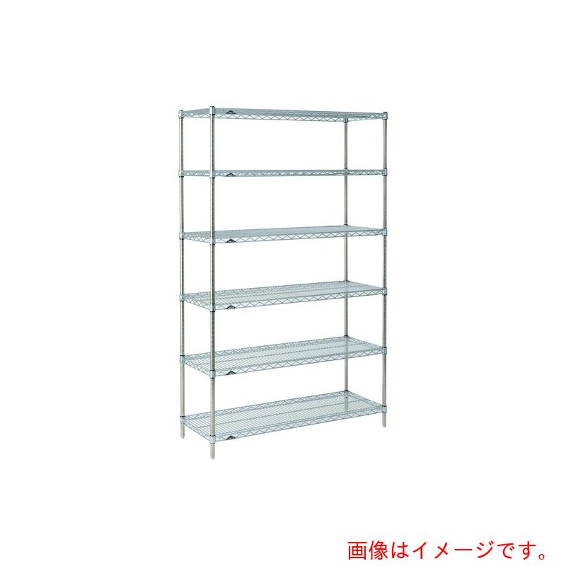 【別途送料あり】エレクター　ERECTA　スーパーシリーズ・ワイヤーシェルフ　ＬＬＳ１２２０　間口１２１２ｍｍ×奥行９１９ｍｍ×高さ２１９７ｍｍ　ＤＢ付　６段　【品番：LLS1220 P2200W-6】