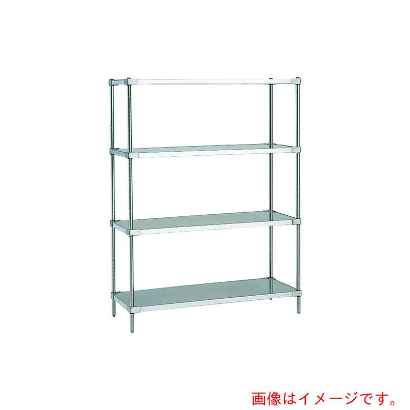 【別途送料あり】エレクター　ERECTA　スーパーシリーズ・３０４ソリッドシェルフ　間口１２１３ｍｍ×奥行６１４ｍｍ×高さ１３８４ｍｍ　ＤＢ付　３段　【品番：LSS1220S PS1390W-3】