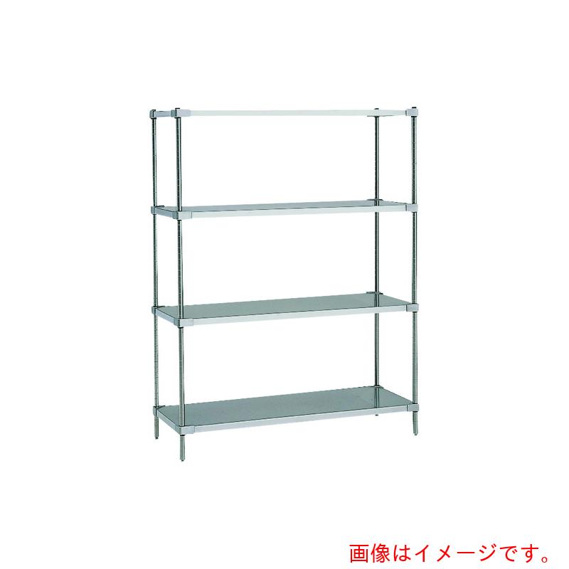 【別途送料あり】エレクター ERECTA スーパーシリーズ・430ソリッドシェルフ 間口1822mm×奥行614mm×高さ2197mm DB付 5段 【品番:LSS1820 P2200W-5】