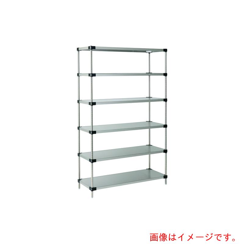【別途送料あり】エレクター ERECTA スーパーシリーズ・430ソリッドシェルフ 間口606mm×奥行614mm×高さ2197mm DB付 5段 【品番:LSS610 P2200W-5】