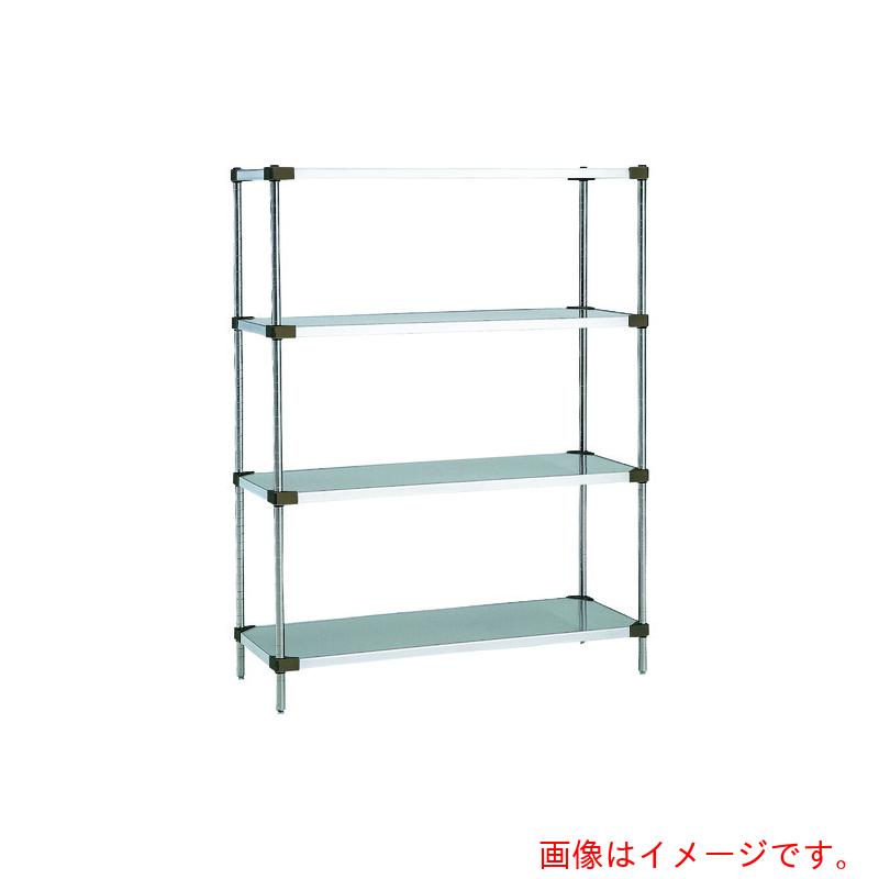 【別途送料あり】エレクター　ERECTA　スーパーシリーズ・４３０ソリッドシェルフ　ＬＳＳ７６０　間口７５９ｍｍ×奥行６１４ｍｍ×高さ１３８４ｍｍ　ＤＢ付　５段　【品番：LSS760 P1390W-5】
