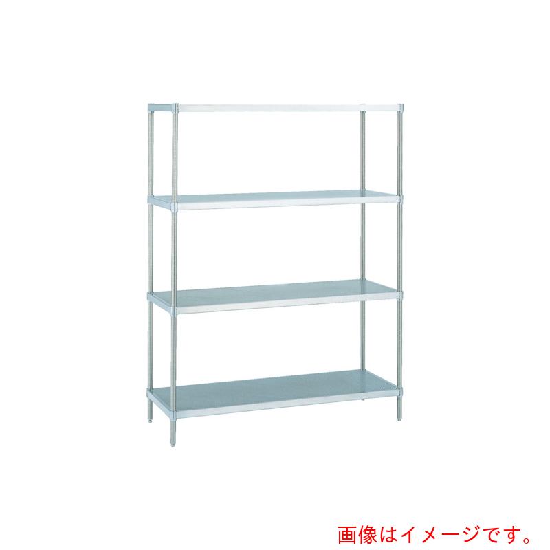 【別途送料あり】エレクター　ERECTA　スーパーシリーズ・３０４パンチングソリッドシェルフ　間口９１０ｍｍ&times;奥行６１３ｍｍ&times;高さ１８９２ｍｍ（ＰＳ）　ＤＢ付　５段　【品番：LSS910PSPS1900W5】｜住設プロ　店