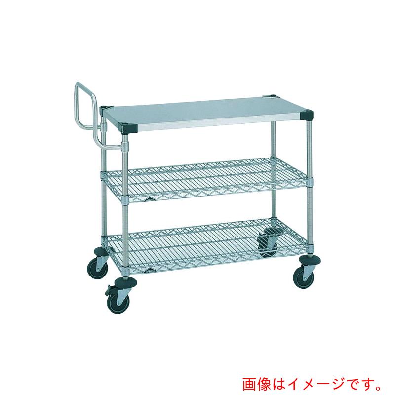 【別途送料あり】エレクター　ERECTA　スーパーエレクターカート　ＵＴＴカート１型　間口７２８ｍｍ×奥行４６１ｍｍ×高さ９４６ｍｍ　３段　【品番：NUTT0SL-S】