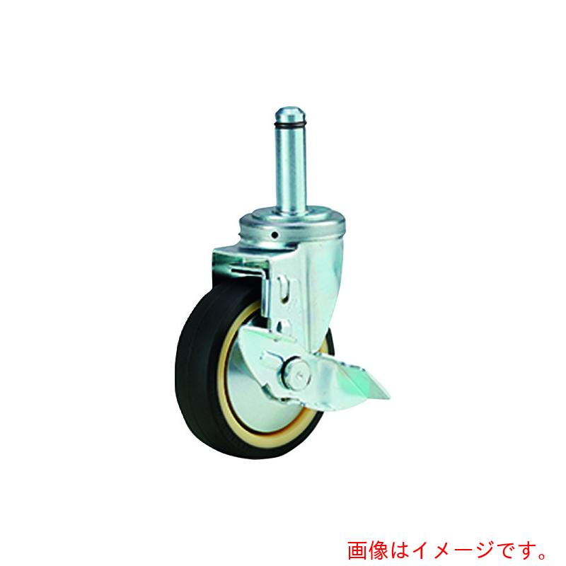 【別途送料あり】エレクター　ERECTA　キャスター　（エレクターシェルフ用）　ウレタン車　φ１００ｍｍ　ストッパー付き　【品番：S100U】
