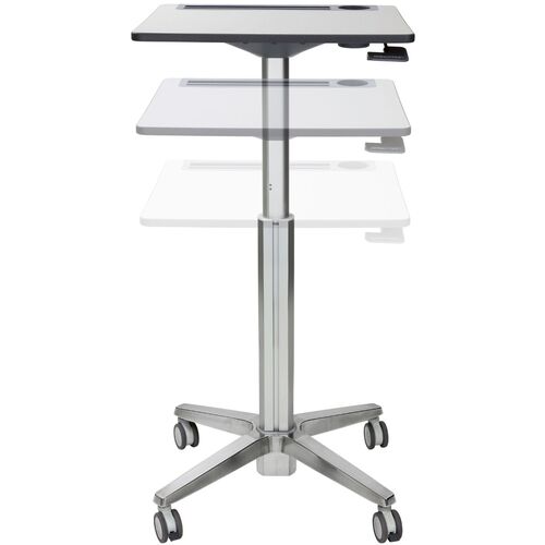ergotron エルゴトロンジャパン ＬｅａｒｎＦｉｔ 座位・立位 昇降事務机 ６．８ｋｇまで 【品番：24-547-003】