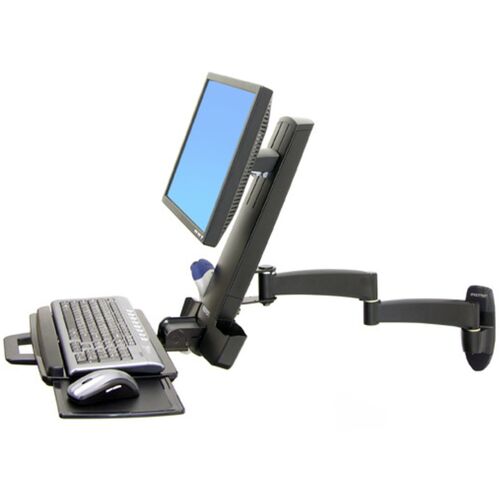 ergotron　エルゴトロンジャパン　２００シリーズ　コンボアーム　ブラック　２４インチ（２．７～８．２ｋｇ）まで　ＶＥＳＡ規格対応　【品番：45-230-200】