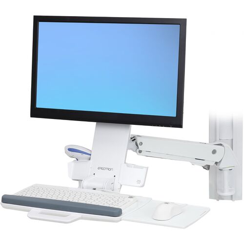 ergotron エルゴトロンジャパン ＳｔｙｌｅＶｉｅｗ 昇降式ジャズバンド手 白いこと ２４in（１３．２ｋｇ）まで ＶＥＳＡ標準尺度相応う 【品番：45-266-216】