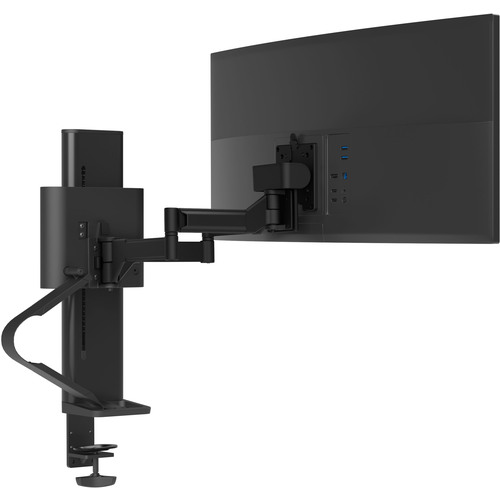 ergotron　エルゴトロンジャパン　ＴＲＡＣＥ　（トレース）　モニターマウント　マットブラック　３８インチ（２．９～９．８ｋｇ）まで　ＶＥＳＡ規格対応　【品番：45-630-224】