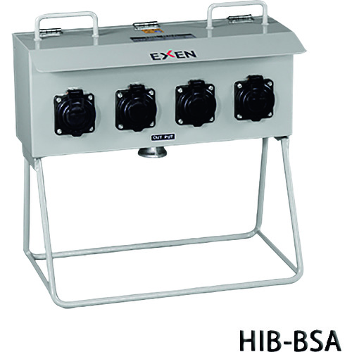 【別途貨物輸送あり】エクセン（EXEN） 防波堤用バイブレータ専用分電盤 【品番：HIB-BSA】