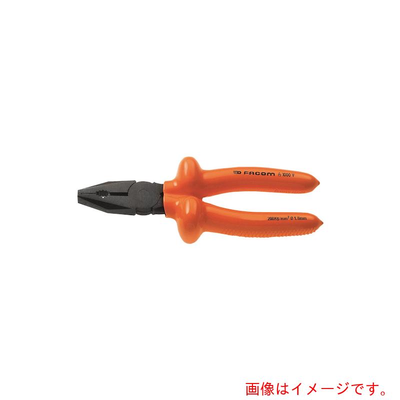 FACOM　絶縁ペンチ　コンビネーションプライヤー　１６５ｍｍ　【品番：187.16AVSE】