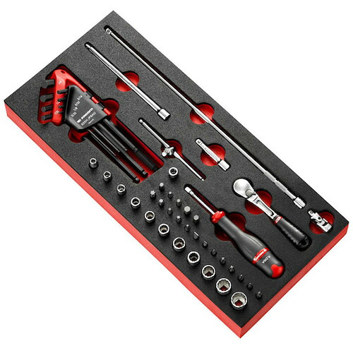 FACOM ソケットフォームモジュール MODM.RL2U 1/4 ロッキングラチェット アンド インチサイズ 【品番:MODM.RL2U】|住設プロ 店