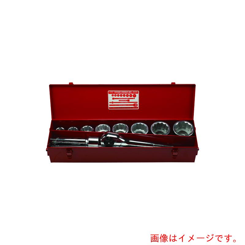 閃光電球物の具（FPC） ソケット鍵書き割り 差込角２５．４粍 １２角 １２ｐｃ 【品番：S-8208】