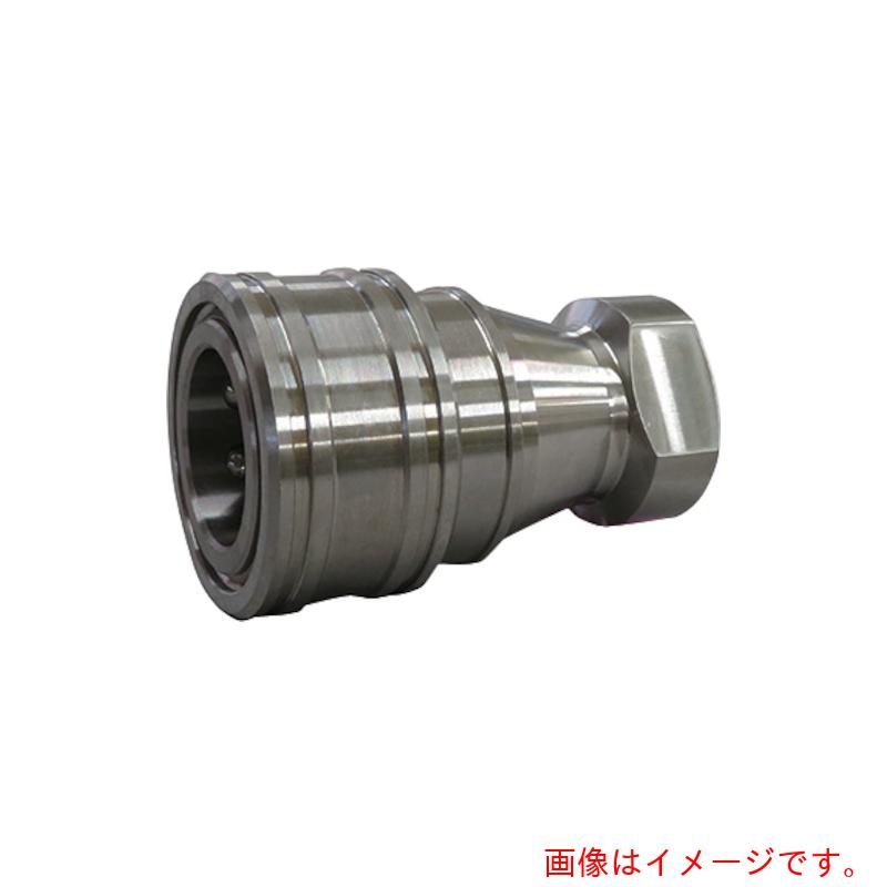 フローバル　ＦＬＯＢＡＬ　両路開閉型クイックカップリング　ＫＳ－８Ｓ（ＳＵＳ３０４）　【品番：KS-8S(SUS304)】