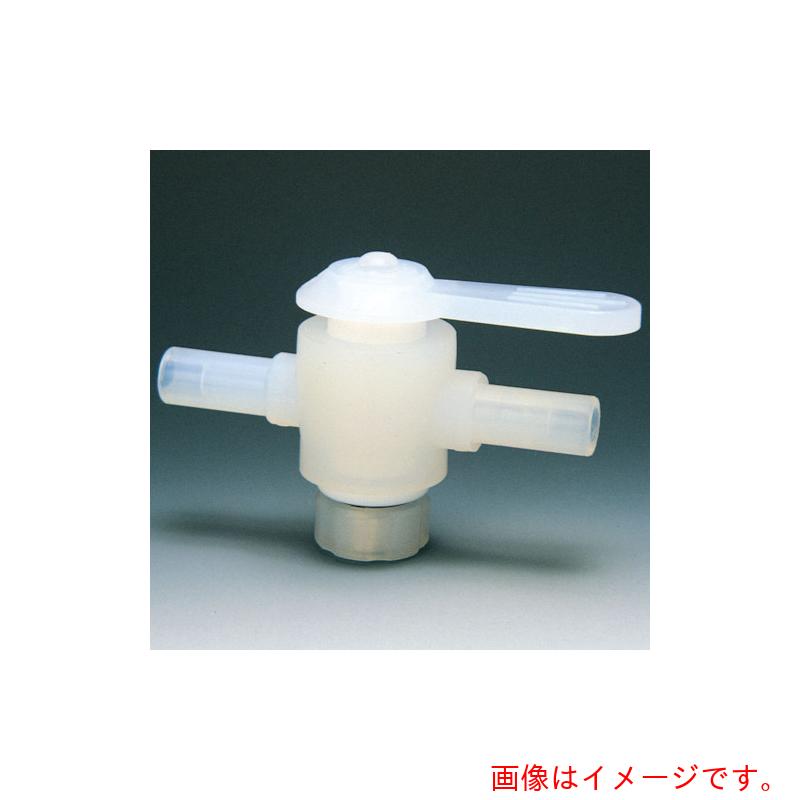 フロンケミカル フッ素樹脂（ＰＦＡ）二方バルブ ６φ 【品番：NR0025-001】