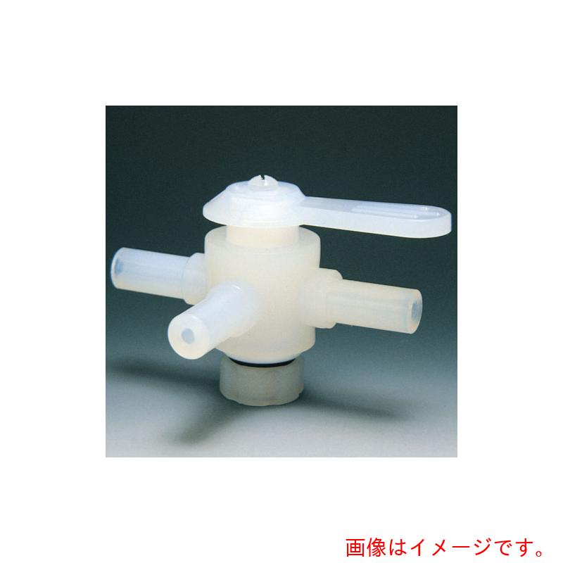 フロンケミカル　フッ素樹脂（ＰＦＡ）三方バルブ　１２φ　【品番：NR0026-004】 17,226円