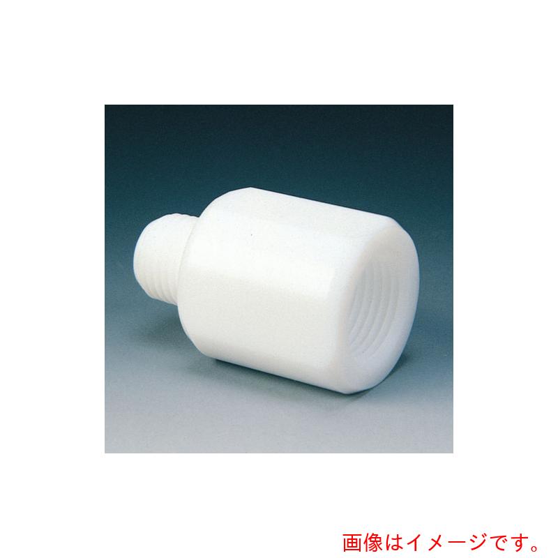 フロンケミカル ＰＴＦＥ 牡・刃針型合わせ目 ＲＣ１／２×Ｒ１／４ 【品番：NR0092-004】