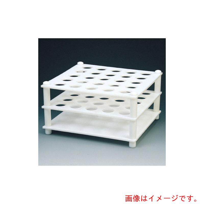 フロンケミカル　フッ素樹脂（ＰＴＦＥ）　試験管立て台　２３φ×４０　【品番：NR0220-004】