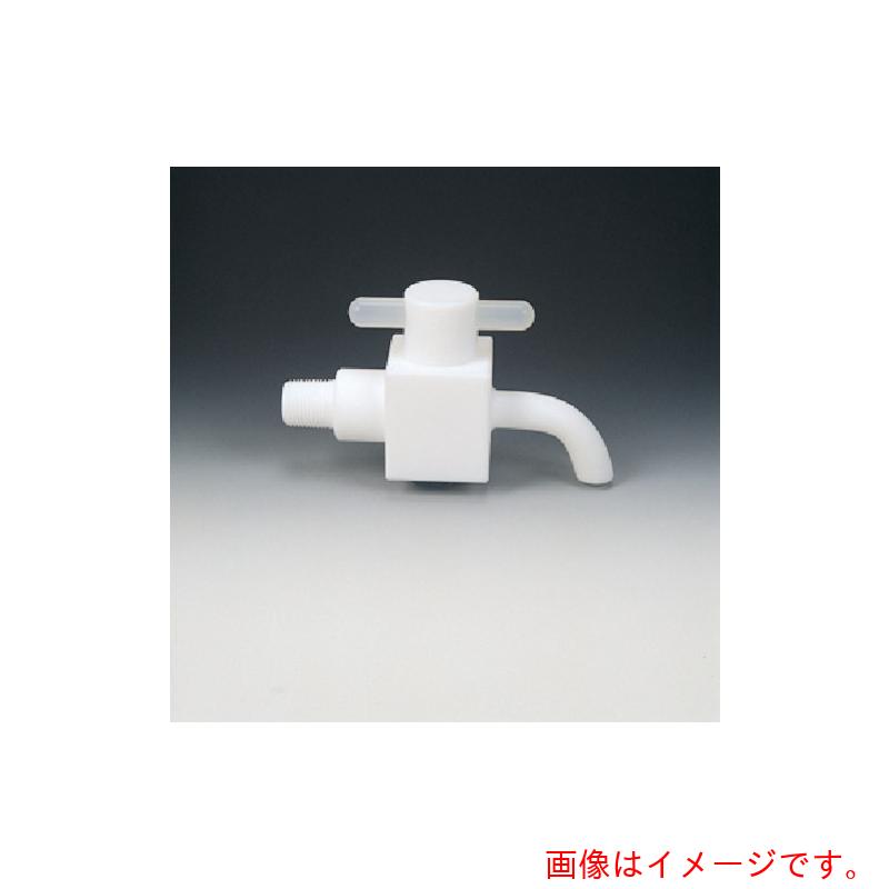 フロンケミカル フッ素樹脂（ＰＴＦＥ）ドレンコック Ｒ１／４ 【品番：NR1001-001】