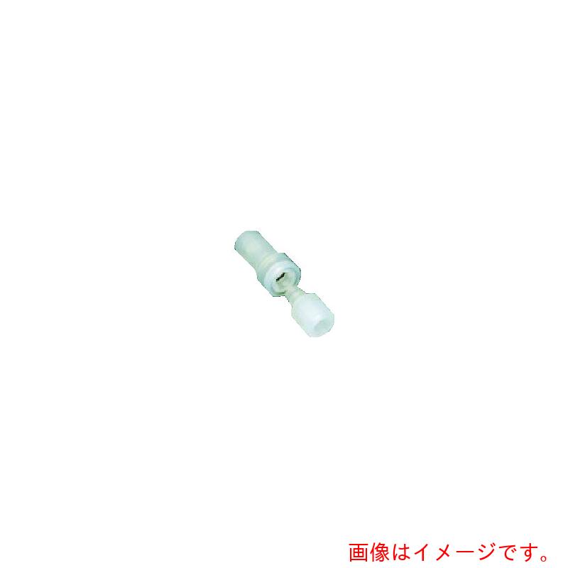 フロンケミカル　フッ素樹脂（ＰＴＦＥ）クイックコネクター　プラグ　ＱＣＬ－ＷＶ－２Ｐ（Ｒｃ１／４）　【品番：NR1016-001】