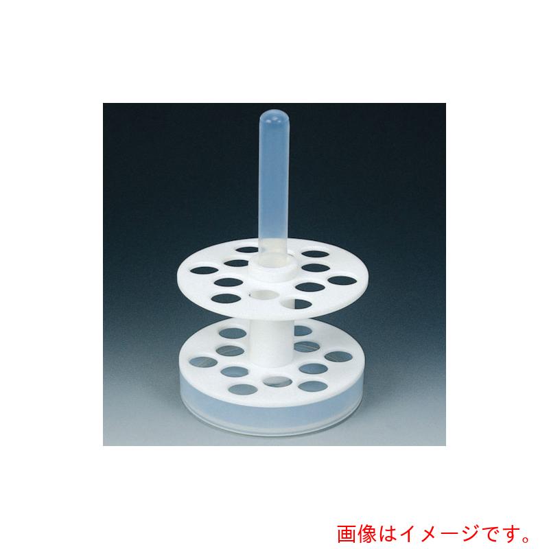 フロンケミカル　フッ素樹脂　回転式試験管立　２０φ×８　ＫＳ－２０　【品番：NR1271-003】
