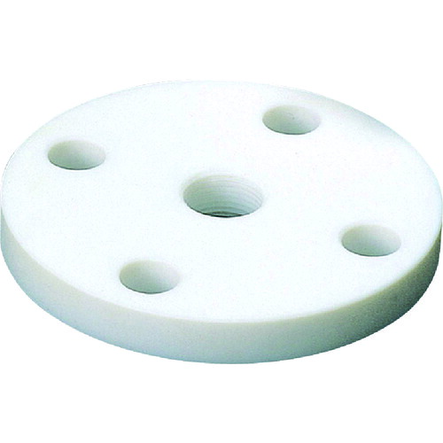 フロンケミカル フッ素樹脂(PTFE)フランジ 15A×5K×RC1/4 【品番:NR1405-007】|住設プロ 店