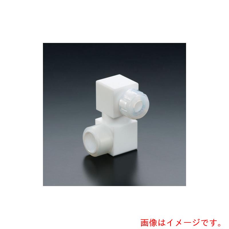 フロンケミカル　フッ素樹脂フレキシブルハーフオスジョイント１／４パイ×ＲＣ１／２　【品番：NR1652-012】