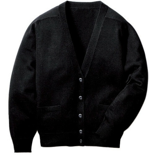 フォーク（FOLK）　カーディガン　ブラック　１７　【品番：A300-3-17】