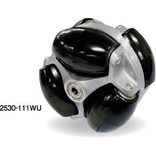 ★富士製作所（FUJI）　オムニホイール　２５３０－１１１ＷＵ　【品番：2530-111WU】