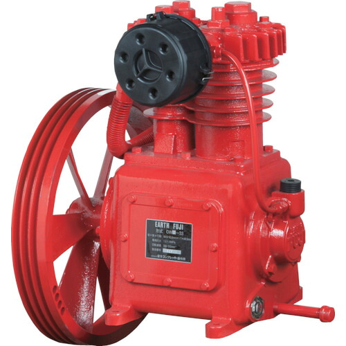 【別途送料あり】富士コンプレッサー製作所 空冷二段圧縮機本体 【品番:OW-33】|住設プロ 店