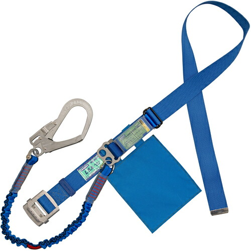 藤井電工　ＴＳＵＹＯＲＯＮ　胴ベルト型墜落制止用器具（伸縮タイプ）ノビロン（ＢＬ）　青　ＬＬサイズ　ベルト幅５０ＭＭ×１６００ＭＭ　１３０ＫＧ対応型　【品番：TBNV599BL4BLLL(130KG)JANBP】