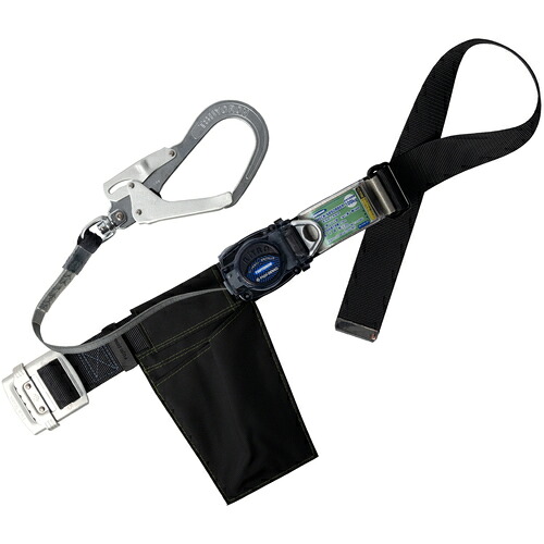 藤井電工　ＴＳＵＹＯＲＯＮ　胴ベルト型墜落制止用器具（巻取タイプ）ロック機構なし　リトライト　黒　Ｍサイズ　幅５０ＭＭ×長さ１２００ＭＭ　【品番：TB-RL-593K-BLK-M-JAN-BP】