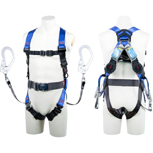 藤井電工 ＴＳＵＹＯＲＯＮ 中核グループ馬具 胴胴締め付き添い人 ツインランヤード付き添い人 鍵を掛ける規則体系付き添い人巻取式ワン・ハンドリトラ パープル Ｍ大きさ 【品番：TH-502-2OH93SV-OT-P-M-2R23-BX】