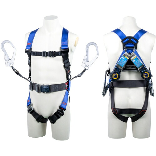 藤井電工 ＴＳＵＹＯＲＯＮ 中核グループ馬具 胴胴締め付き添い人 ツインランヤード付き添い人 鍵を掛ける規則体系付き添い人巻取式ＳＲリトラ パープル Ｓ大きさ 【品番：TH5022TR93SVOTPS2R23BX】