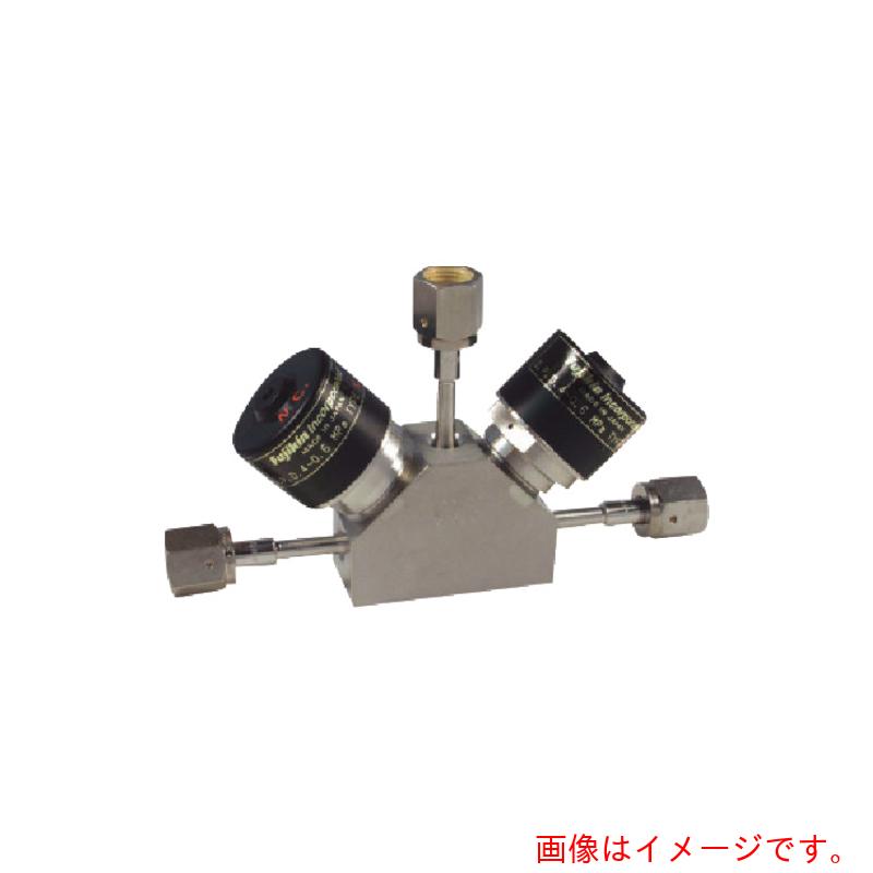 フジキン（Fujikin）　ＳＵＳ鋼製自動ブロック弁＿１ＭＰａ＿ＦＢＮＳＤＶ　【品番：FBNSDV-6.35-2B3-BGC-UP】