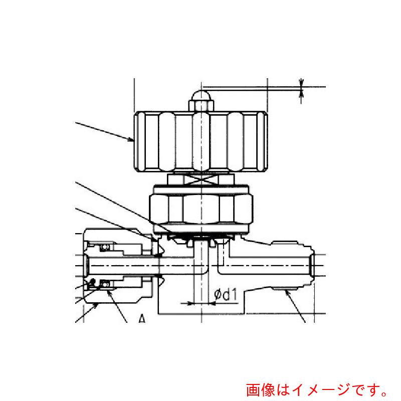 フジキン（Fujikin） ＳＵＳ鋼製ダイレクトダイヤフラムバルブ＿１ＭＰａ＿ＦＵＮＤ－７１Ｇ 【品番：FUND-71G-6.35-4】