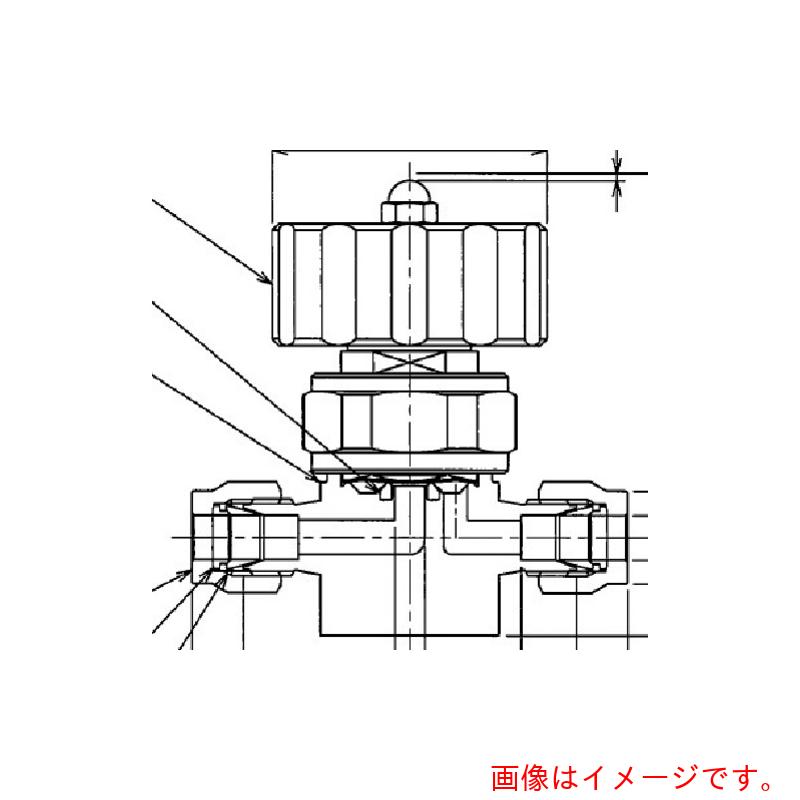 ★フジキン（Fujikin）　ＳＵＳ鋼製ダイレクトダイヤフラムバルブ＿１ＭＰａ＿ＦＵＮＤ－９１Ｇ　【品番：FUND-91G-6.35-G】