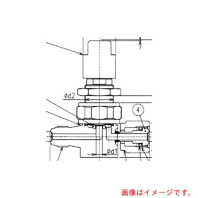 ★フジキン（Fujikin）　ＳＵＳ鋼製ダイレクトダイヤフラムバルブ＿１ＭＰａ＿ＦＵＮＤＬ－７１Ｇ　【品番：FUNDL-71G-9.52-3】