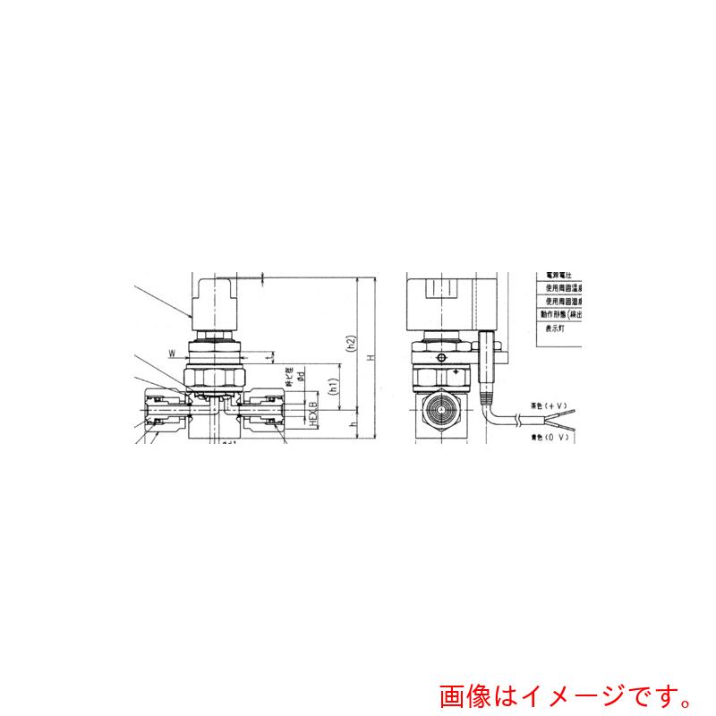 ★フジキン（Fujikin）　ＳＵＳ鋼製ダイレクトダイヤフラムバルブ＿１ＭＰａ＿ＦＵＮＤＬ－７１Ｇ　【品番：FUNDL-71GRS2-9.52-2】