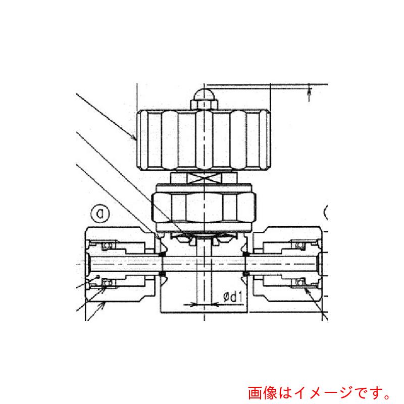 フジキン（Fujikin）　ＳＵＳ鋼製３方ダイレクトダイヤフラムバルブ＿１ＭＰａ＿ＦＵＮＤＴＢ－７１Ｇ　【品番：FUNDTB-71G-6.35-2】 34,477円