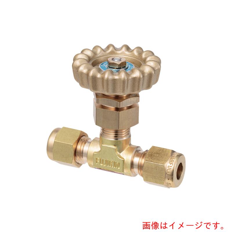 ★フジキン（Fujikin）　黄銅製ミニチュアバルブ　２ＭＰａ　ＰＤＷＶＰ　【品番：PDWVP-6-GBA-R】